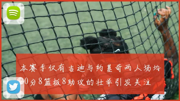 本赛季仅有吉迪与约基奇两人场均20分8篮板8助攻的壮举引发关注